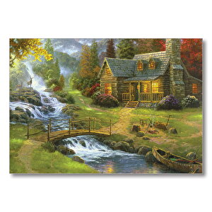 Ev Dere Ceylan Doğa  Mdf Ahşap Tablo 25x35 cm