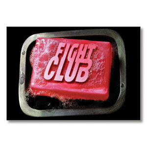 Fight Club Soap  Mdf Ahşap Tablo 35x50 cm