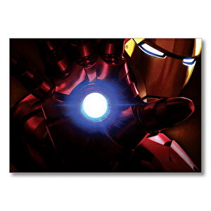 Iron Man Avuç  Mdf Ahşap Tablo 35x50 cm