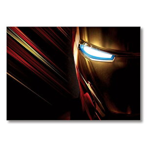 Iron Man Göz Profili  Mdf Ahşap Tablo 25x35 cm