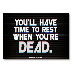 Inscription Motivation  Mdf Ahşap Tablo 50x70 cm