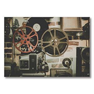 Film Makinesi  Mdf Ahşap Tablo 50x70 cm