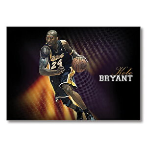 Kobe Bryant Hücum  Mdf Ahşap Tablo 50x70 cm