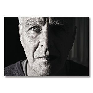 İhtiyar Delikanlı  Mdf Ahşap Tablo 50x70 cm