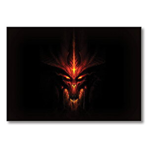 Diablo3-evil  Mdf Ahşap Tablo 35x50 cm