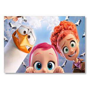 Leylekler Filmi Sahnesi Mdf Ahşap Tablo 35x50 cm