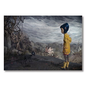 Coraline  Mdf Ahşap Tablo 35x50 cm