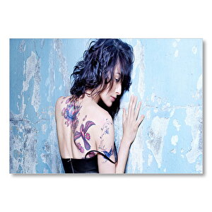 Lena Headey Dövmeler Mdf Ahşap Tablo 25x35 cm