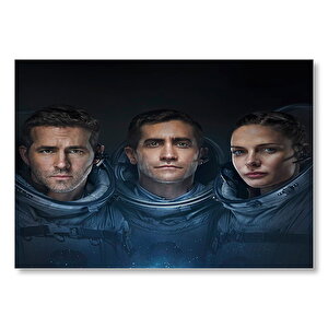 Life Ryan Reynolds Jake Gyllenhaal Rebecca Ferguson Mdf Ahşap Tablo 25x35 cm