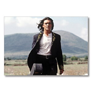 Antonio Banderas  Mdf Ahşap Tablo 50x70 cm