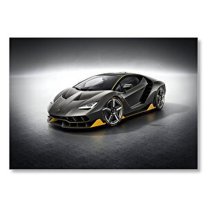 Lamborghini Centenario Mdf Ahşap Tablo 35x50 cm
