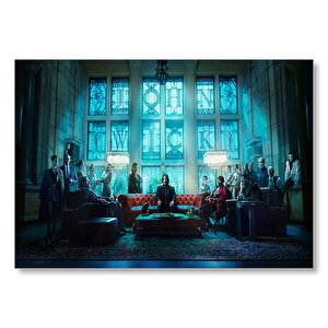 John Wick 3 Kadro Mdf Ahşap Tablo 25x35 cm