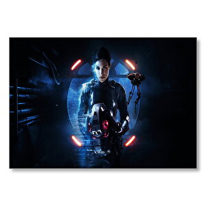 Star Wars Battlefront 2 Iden Versio Mdf Ahşap Tablo 35x50 cm