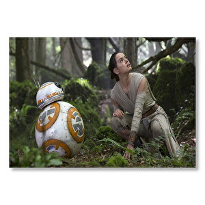 Star Wars Daisy Ridley Mdf Ahşap Tablo 25x35 cm