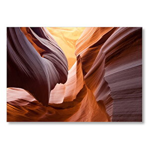 Arizona Antilop Kanyonu Mdf Ahşap Tablo 25x35 cm