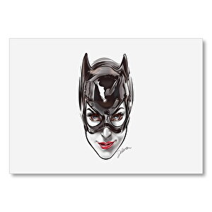 Catwoman Artwork Yüz Mdf Ahşap Tablo 25x35 cm