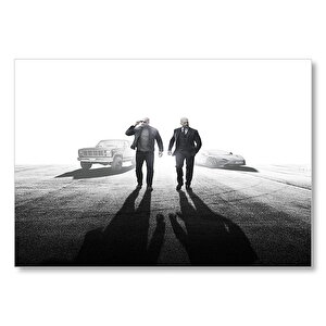 - Hızlı Ve Öfkeli 8 Dwayne Johnson Jason Statham Mdf Ahşap Tablo 25x35 cm