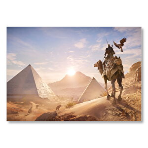 Assassins Creed Mısır Bayek Mdf Ahşap Tablo 35x50 cm