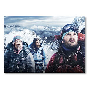 Everest Kar Fırtınası Yaklaşıyor Mdf Ahşap Tablo 35x50 cm