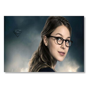 Supergirl Kara Danvers Mdf Ahşap Tablo 35x50 cm