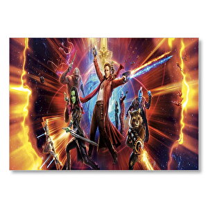 Guardians Of The Galaxy Vol 2 Big Hero Bang Mdf Ahşap Tablo 35x50 cm