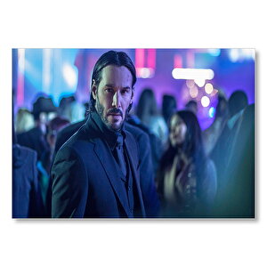John Wick-2 Keanu Reeves Mdf Ahşap Tablo 25x35 cm