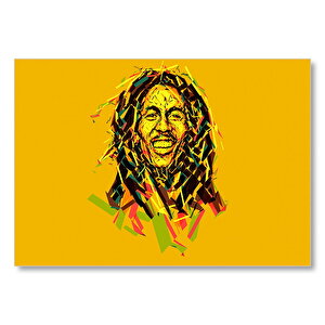 Bob Marley Mozaik Art Mdf Ahşap Tablo 50x70 cm