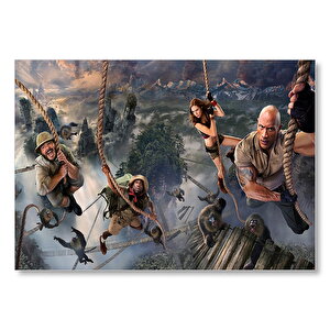 Jumanji The Next Level Sıkı Tutunun Mdf Ahşap Tablo 35x50 cm