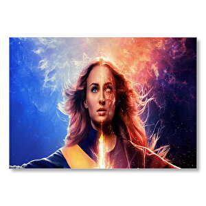 Dark Phoenix Sophie Turner Mdf Ahşap Tablo 35x50 cm