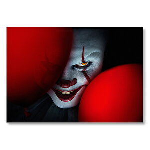 It 2 Pennywise Sinsi Mdf Ahşap Tablo 50x70 cm