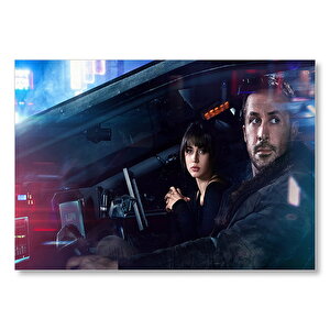 Blade Runner Ryan Gosling Ana De Armas Mdf Ahşap Tablo 35x50 cm