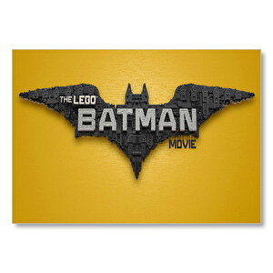 The Lego Batman Movie Logo Mdf Ahşap Tablo 25x35 cm