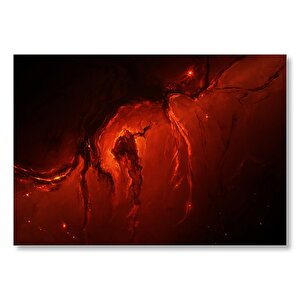 Alev Yalazları Mdf Ahşap Tablo 35x50 cm