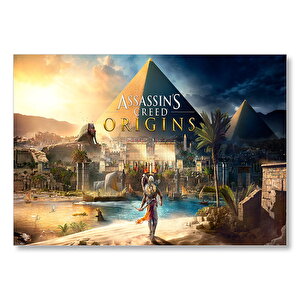 Assassins Creed Origins Egypt Mdf Ahşap Tablo 35x50 cm