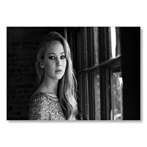 Jennifer Lawrence Sb Mdf Ahşap Tablo 35x50 cm