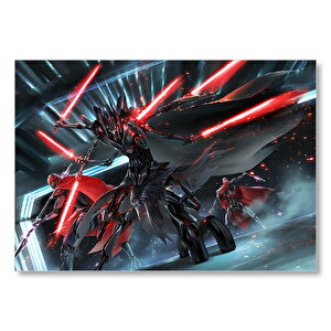 Star Wars General Grievous Mdf Ahşap Tablo 35x50 cm