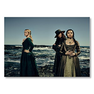 Black Sails Jessica Parker Mdf Ahşap Tablo 25x35 cm