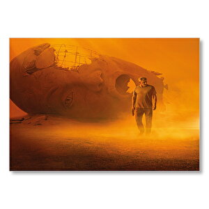 Blade Runner Harrison Ford Kızıl Çölde Mdf Ahşap Tablo 35x50 cm