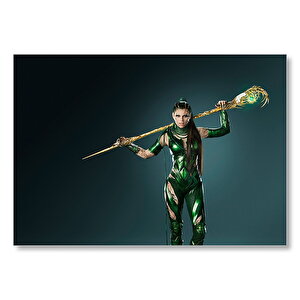 Power Rangers Elizabeth Banks Mdf Ahşap Tablo 50x70 cm