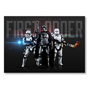 Starwars Soldiers Of The First Order Mdf Ahşap Tablo 25x35 cm