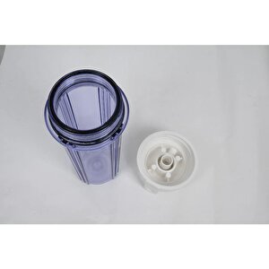 Reverse Osmosis Açık Su Arıtma Cihazları İçin Şeffaf Housing