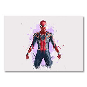 Spider Man Taslak Çizim  Mdf Ahşap Tablo 35x50 cm