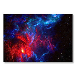 Galaksi Bulutları Ve Nebulalar  Mdf Ahşap Tablo 35x50 cm