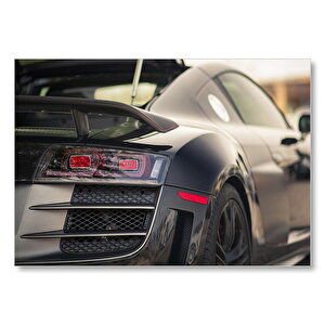 Audi Tt Sağ Arka Görünüş  Mdf Ahşap Tablo 25x35 cm
