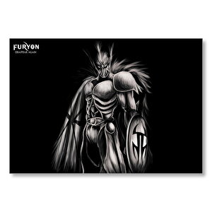 Furyon Disappear Again Yaratık Profil  Mdf Ahşap Tablo 25x35 cm