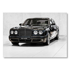 Bentley Motors Limited Edition Siyah  Mdf Ahşap Tablo 50x70 cm
