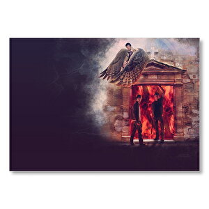 Supernatural Alternatif Afiş  Mdf Ahşap Tablo 35x50 cm