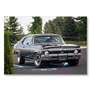 Chevrolet Nova  Mdf Ahşap Tablo 50x70 cm