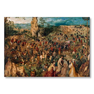 Dini  Pieter Bruegel  Mdf Ahşap Tablo 35x50 cm