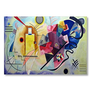 Soyut Resim Wassily Kandinsky  Mdf Ahşap Tablo 25x35 cm
